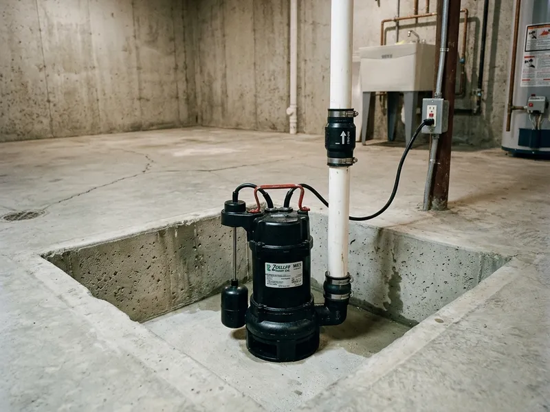 Sump Pump Installation Plumber in Maiden, NC